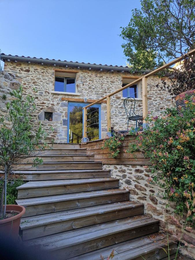 La Maison Du Vigneron Auzon Exteriér fotografie
