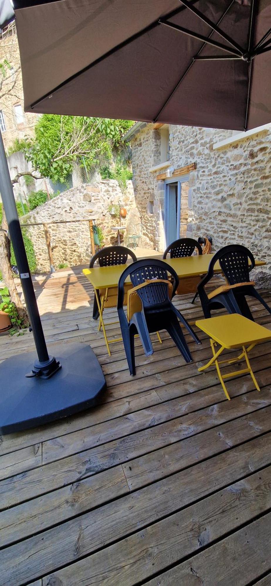 La Maison Du Vigneron Auzon Exteriér fotografie